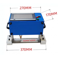 Znakowarka mikroudarowa 160x40mm zintegorwany komputer sterujący / elektormagnesy